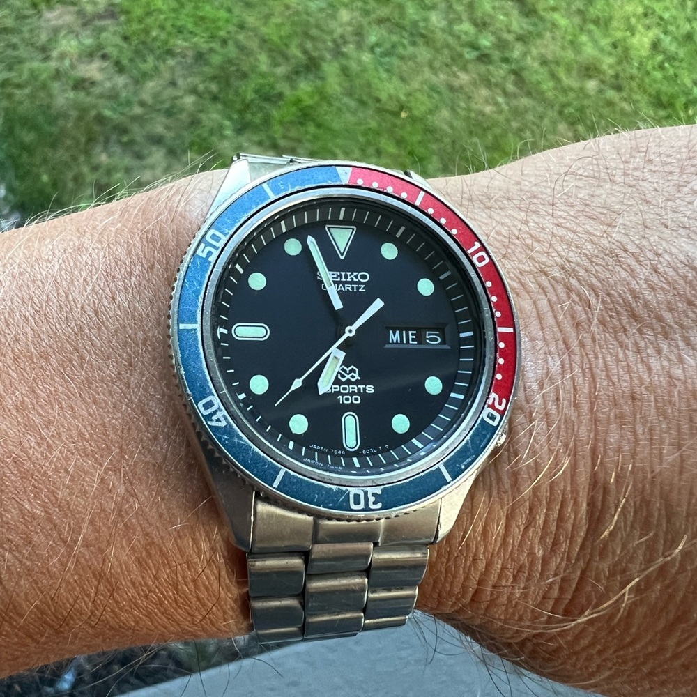 Seiko Sports 100 Dive Watch